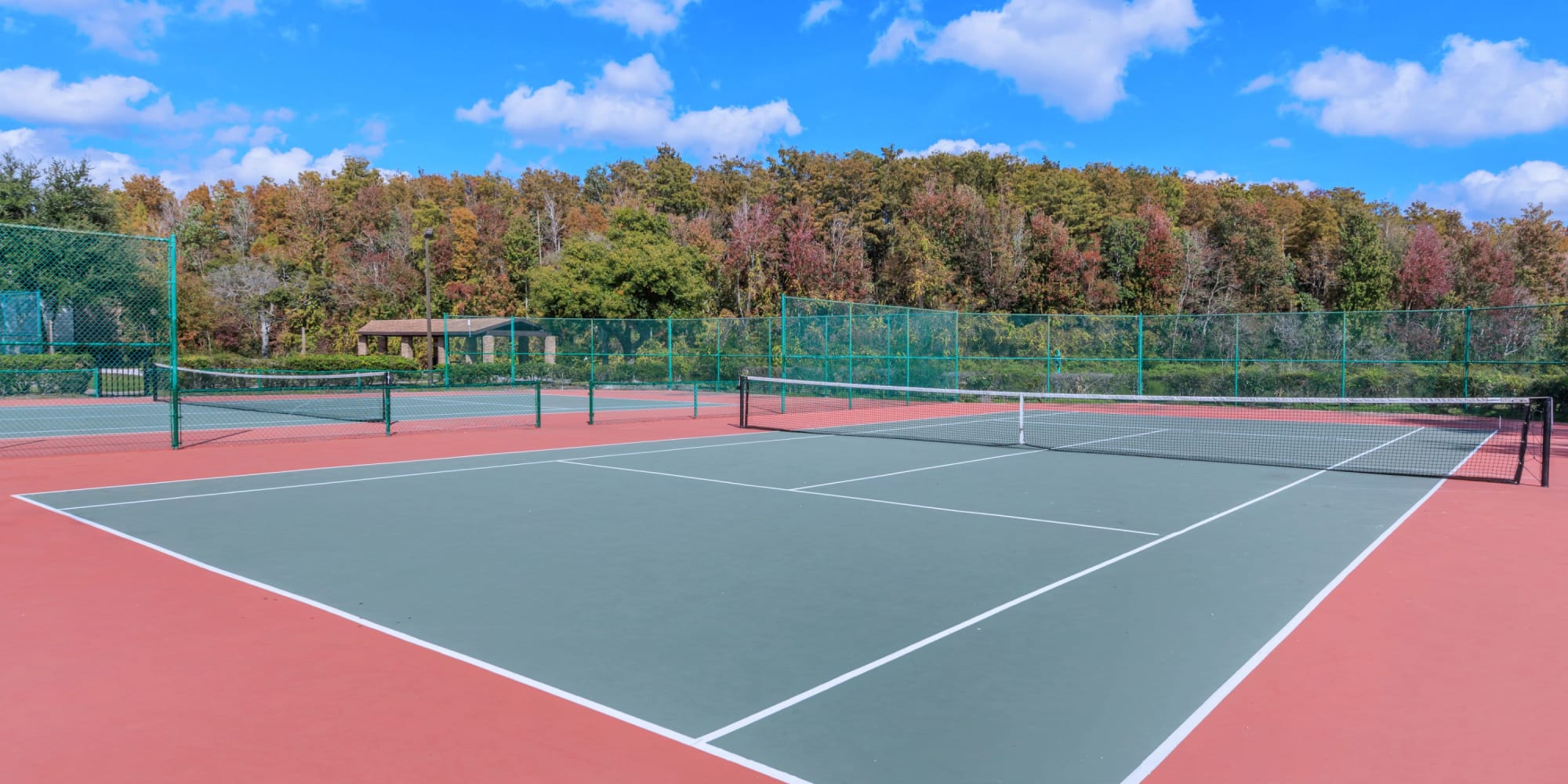 Tennis court at Millenium Cove in Orlando, Florida