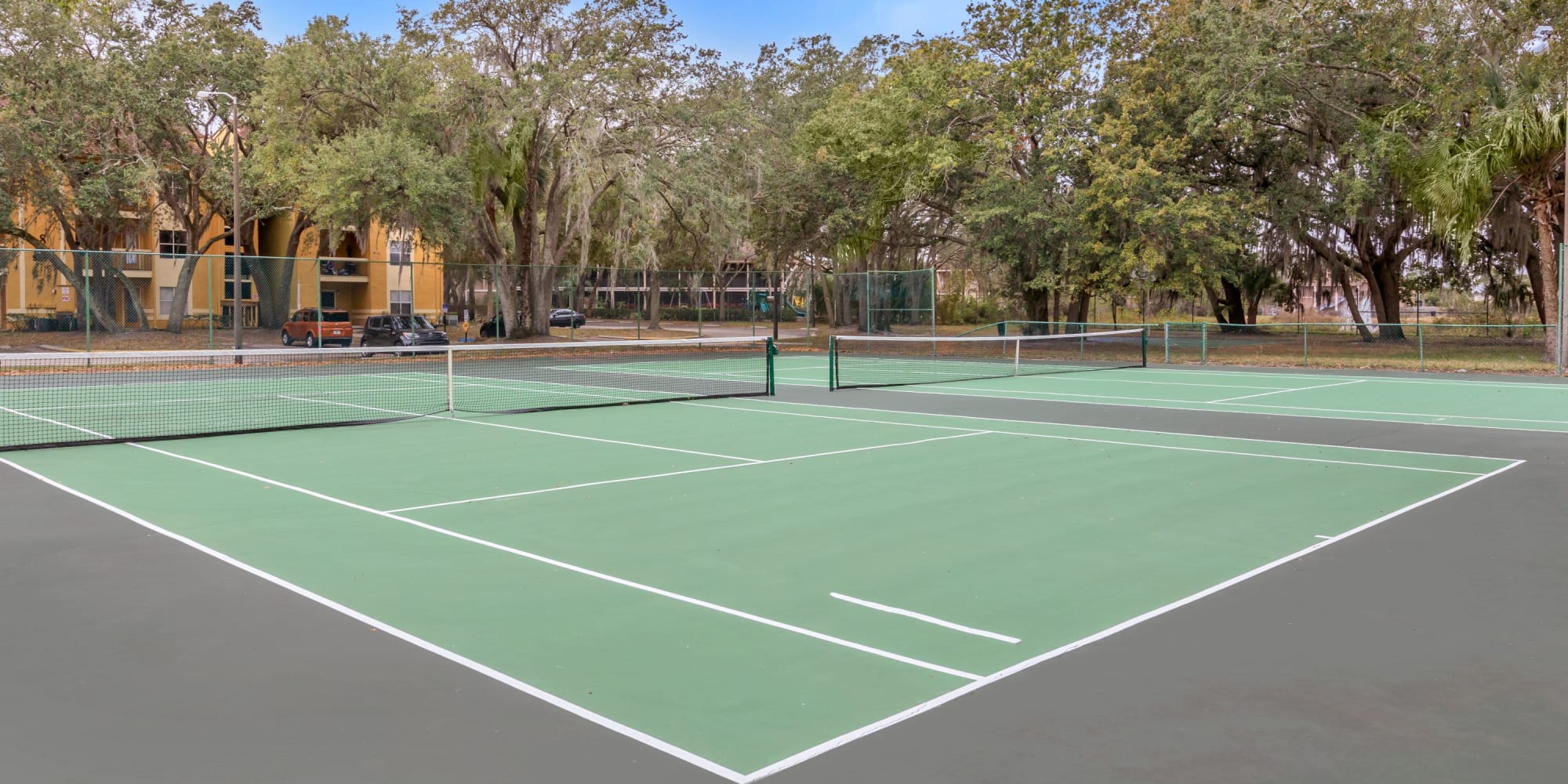 Tennis court at Images Condominiums in Kissimmee, Florida