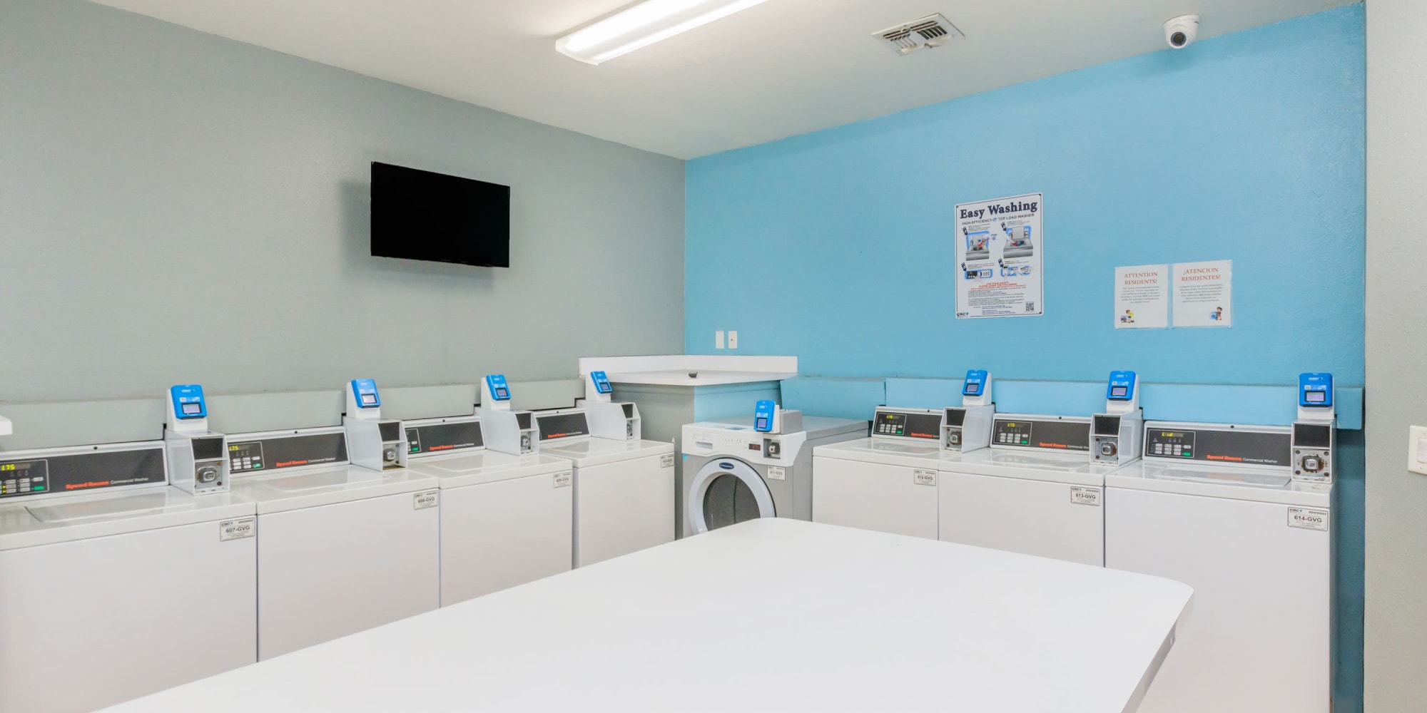 Laundry center at Images Condominiums in Kissimmee, Florida