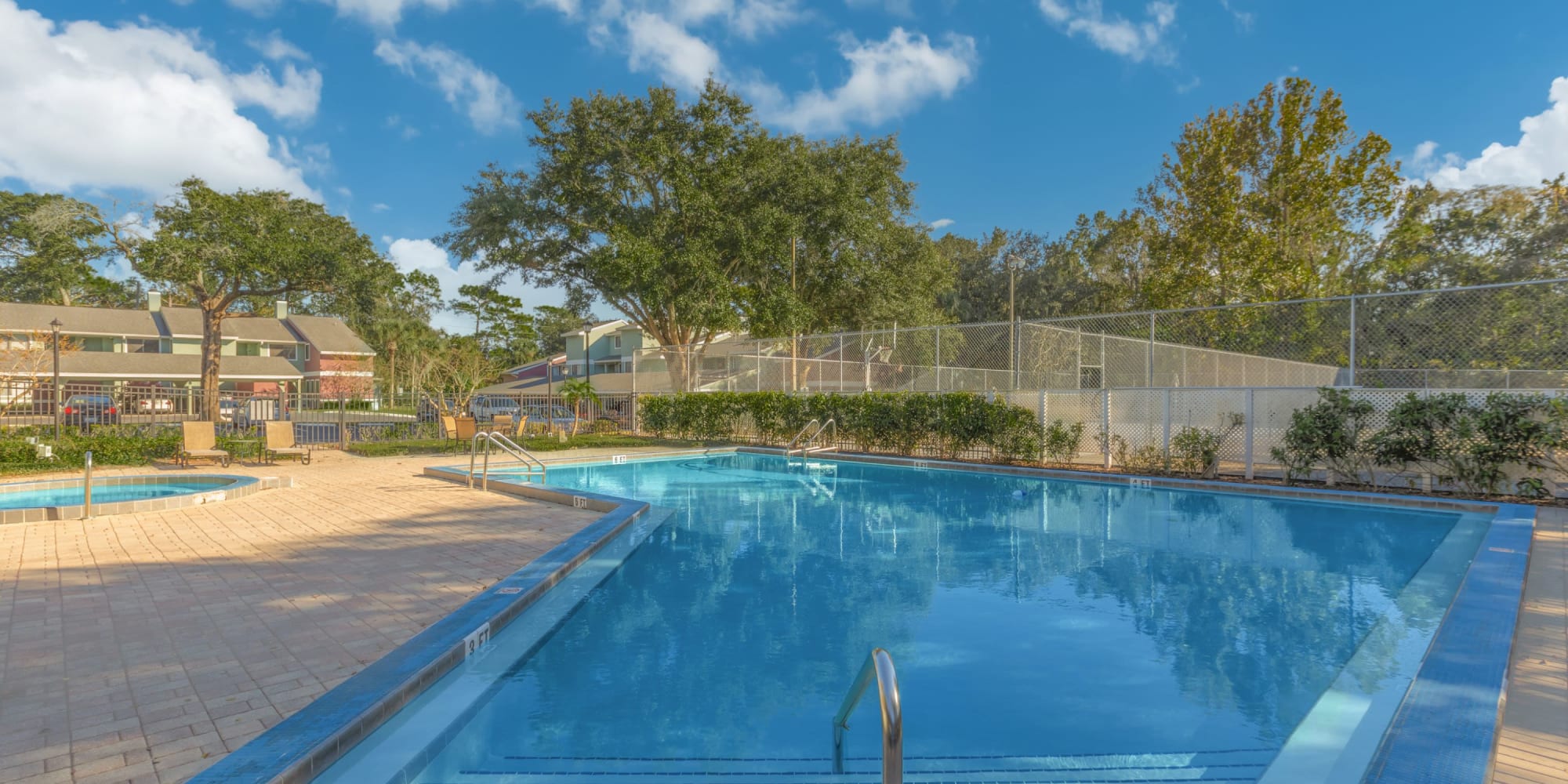 Large swimming pool at Stone Creek at Wekiva in Altamonte Springs, Florida