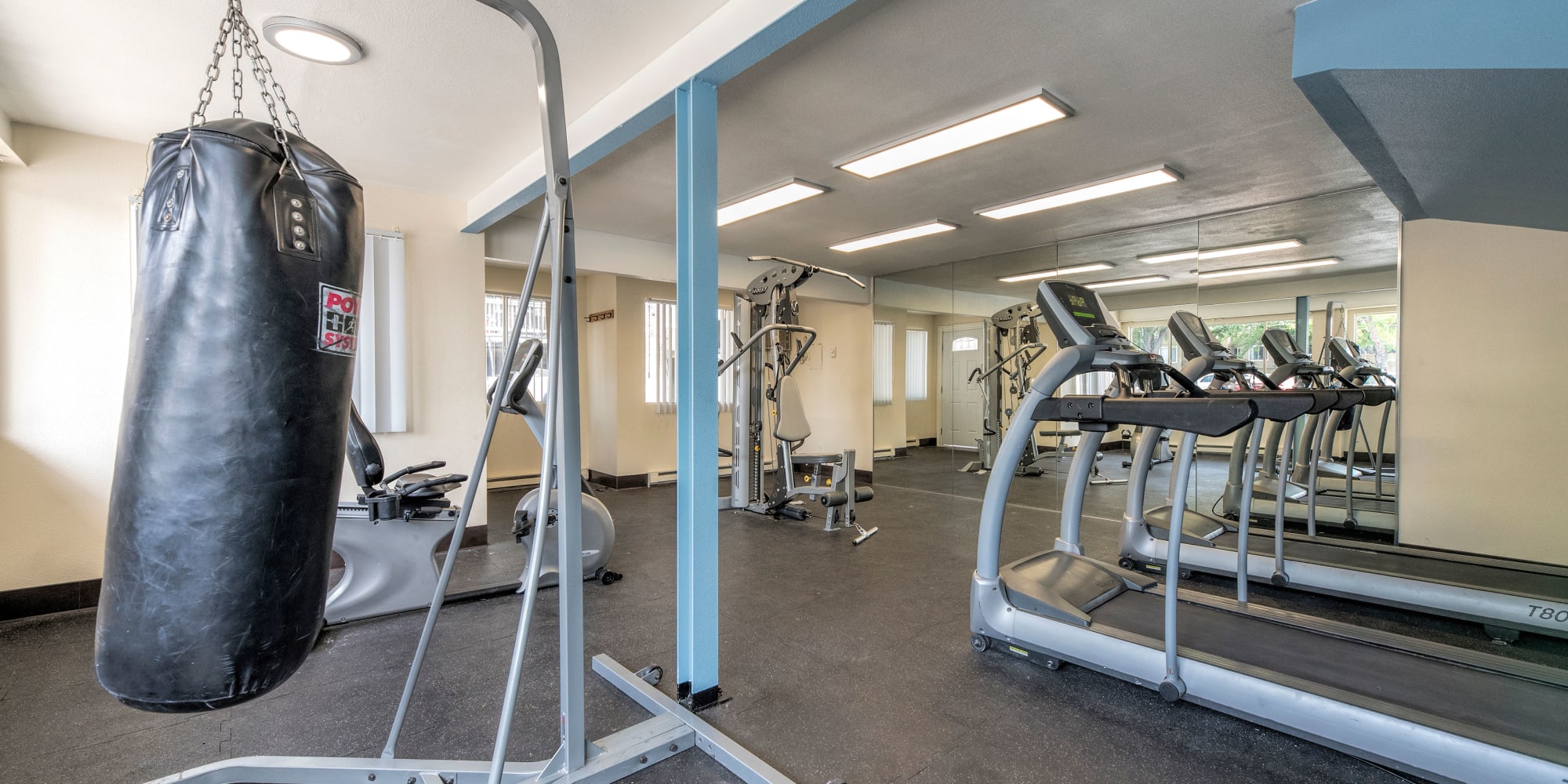 Fitness center at Keyway Apartments in Sparks, Nevada