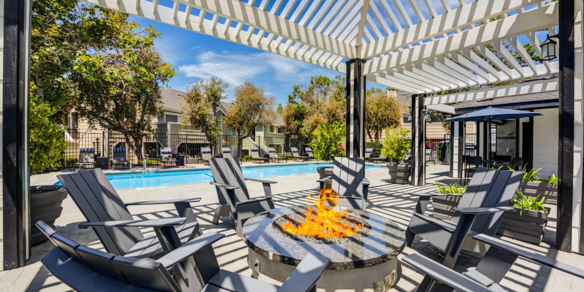 Outdoor Lounge at Sofi Ocean Hills in Oceanside, California