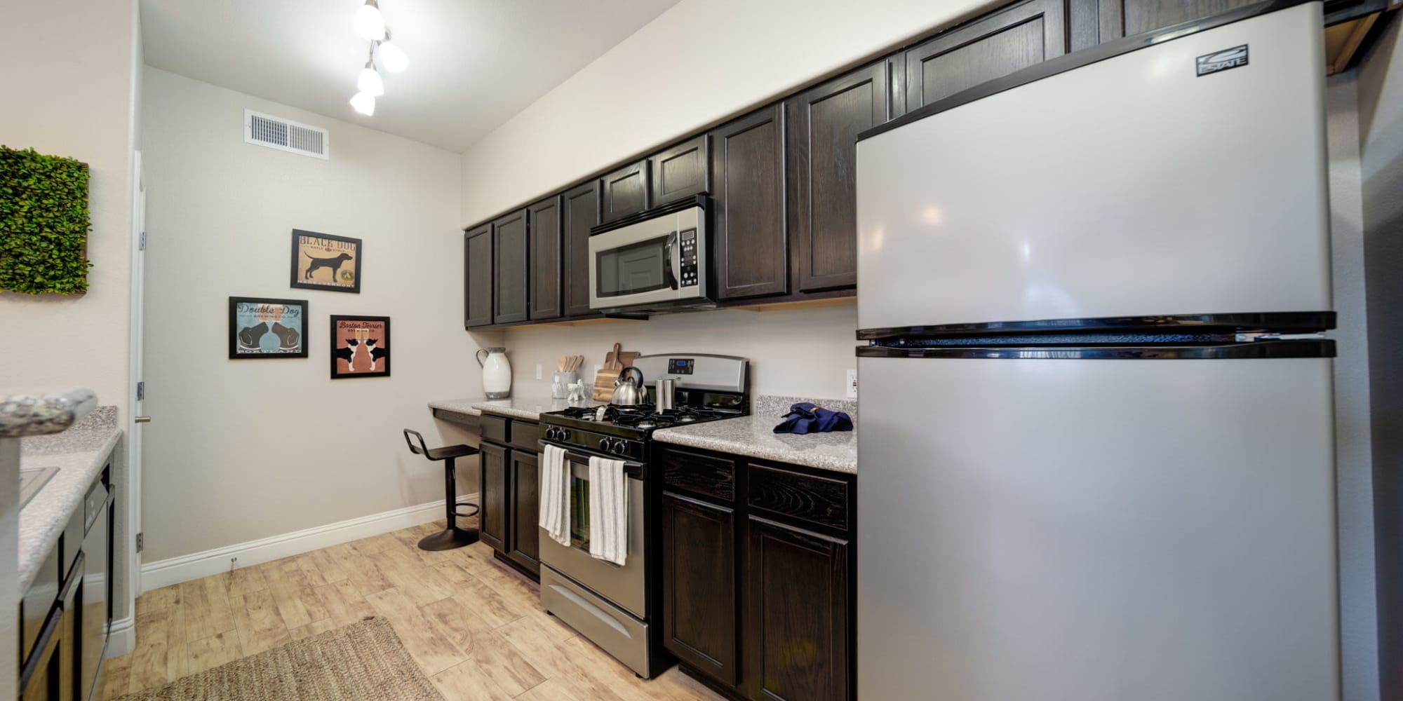 Large kitchen at The Trails at Pioneer Meadows in Sparks, Nevada