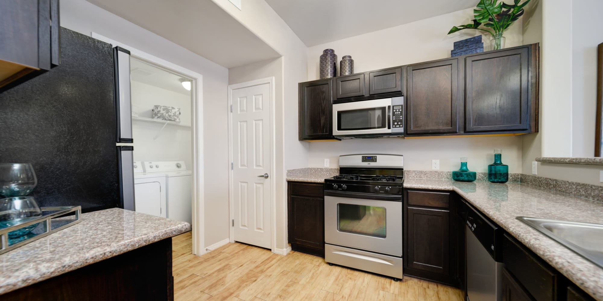 Spacious kitchen at The Trails at Pioneer Meadows in Sparks, Nevada