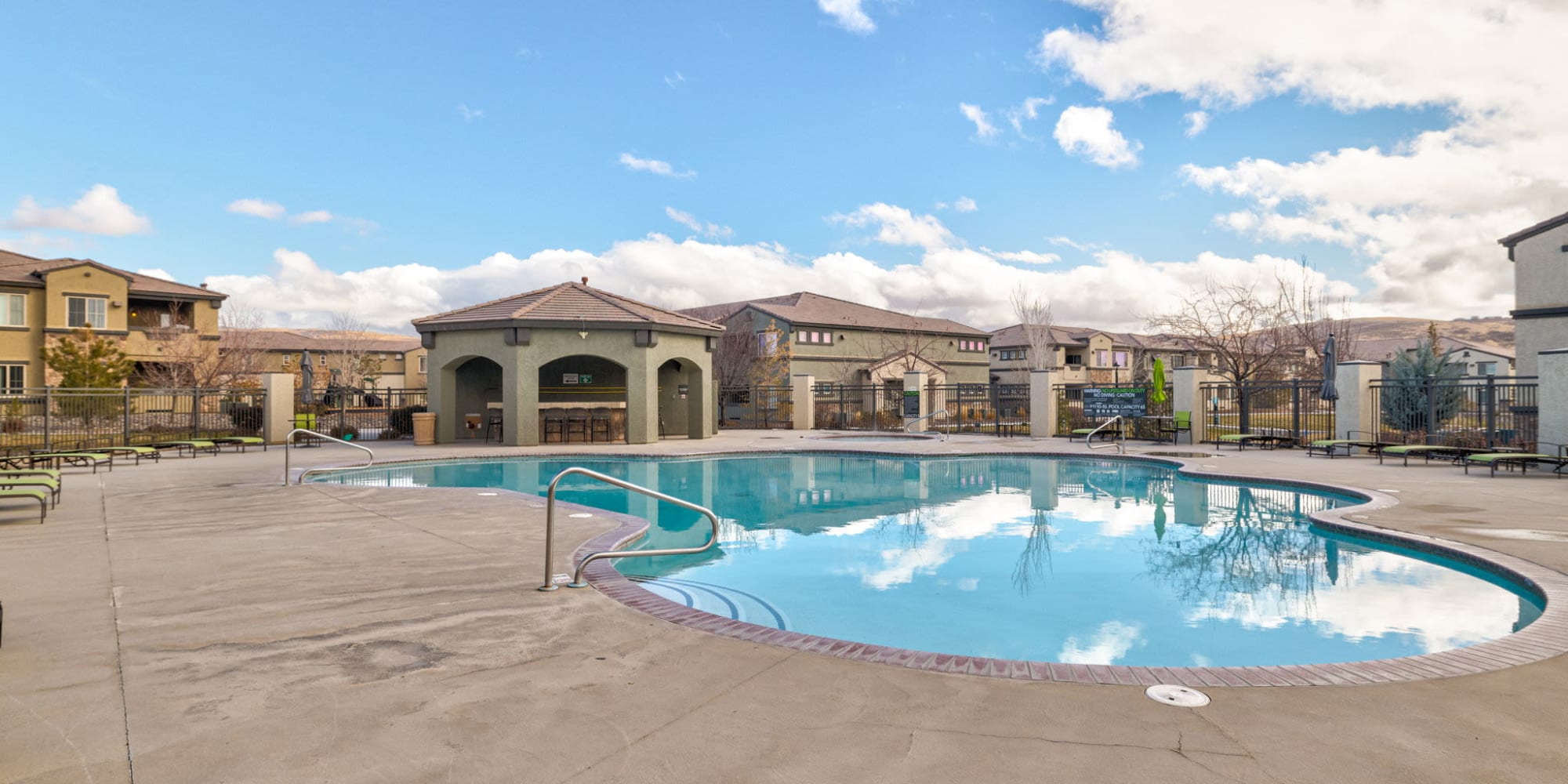 Swimming pool at The Trails at Pioneer Meadows in Sparks, Nevada