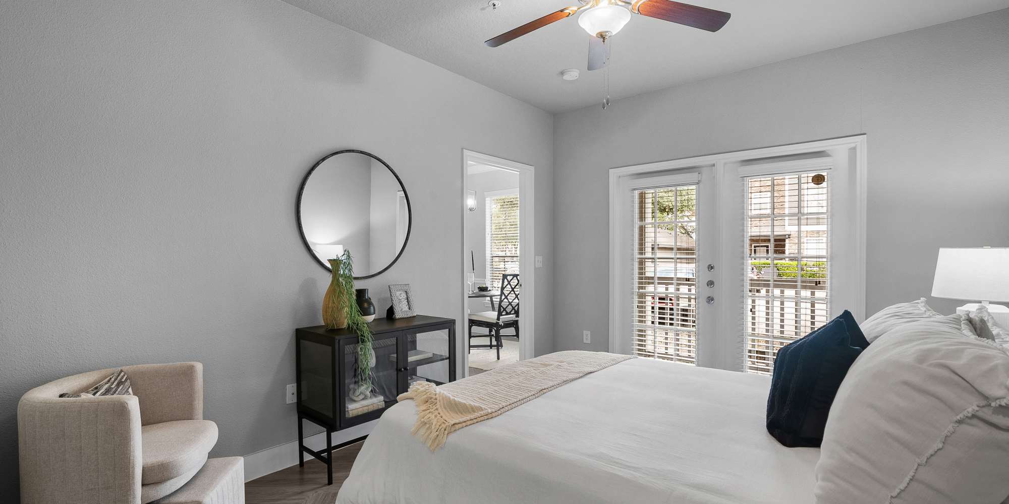 bedroom at Weston at Copperfield in Houston, Texas