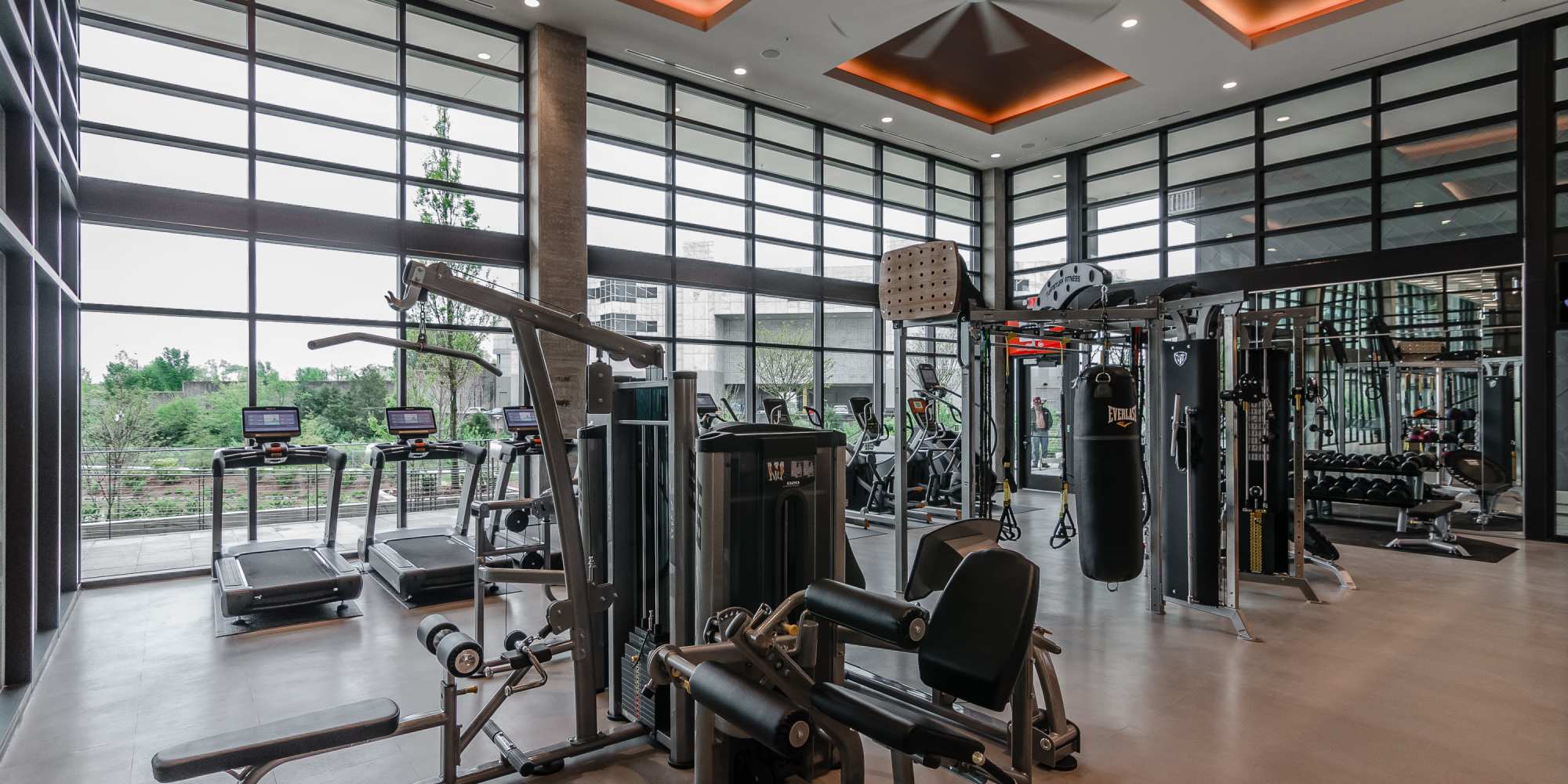 State-Of-The-Art Fitness Center at The Shay in Nashville, Tennessee