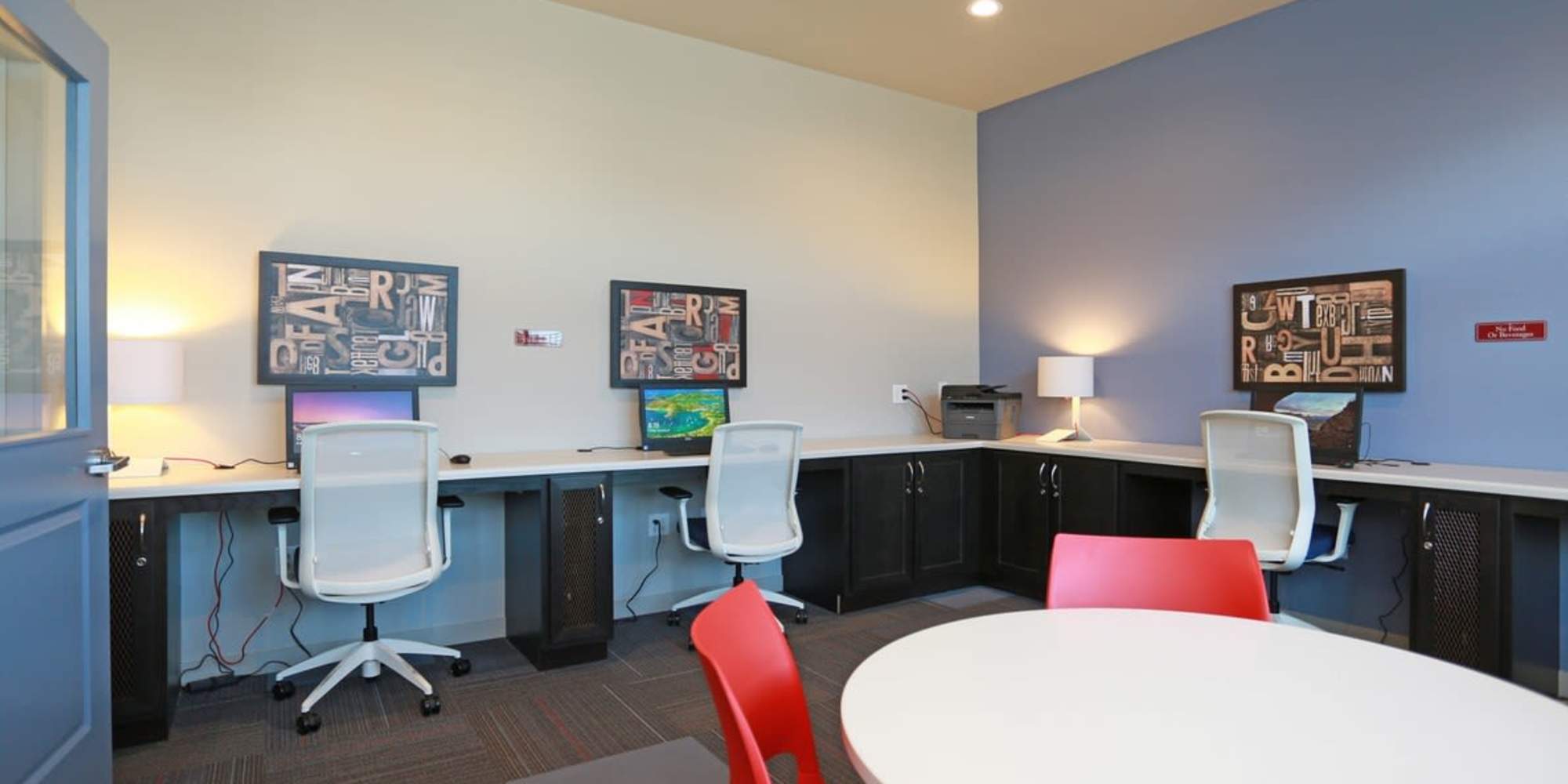 Business center at Copper Stone in Lafayette, Colorado