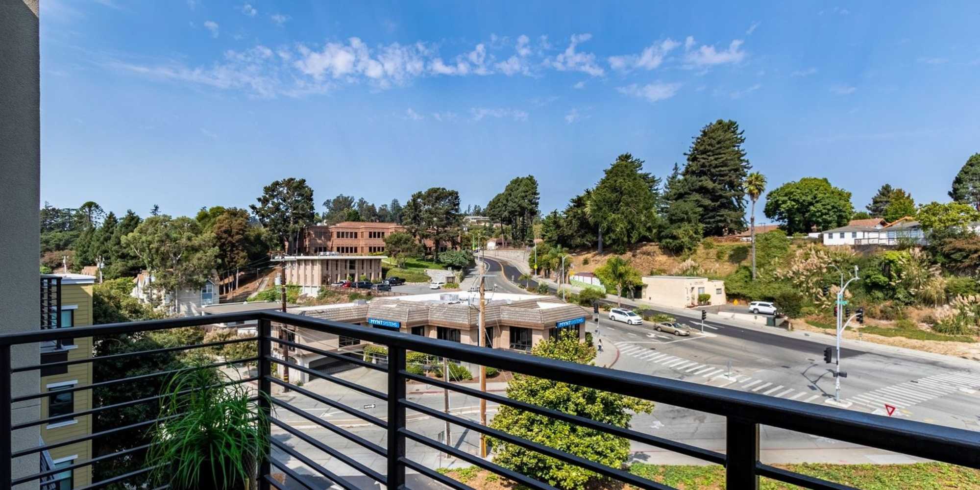 Modern apartments at Nanda on Pacific in Santa Cruz, California