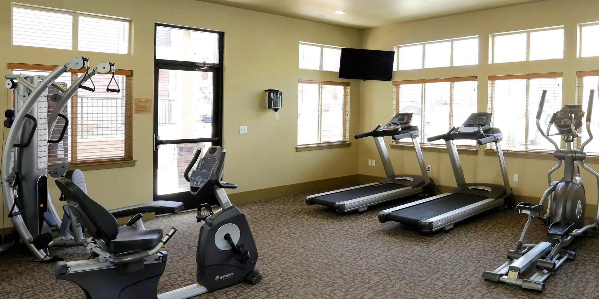 Fitness center at Copper Creek in Colorado Springs, Colorado