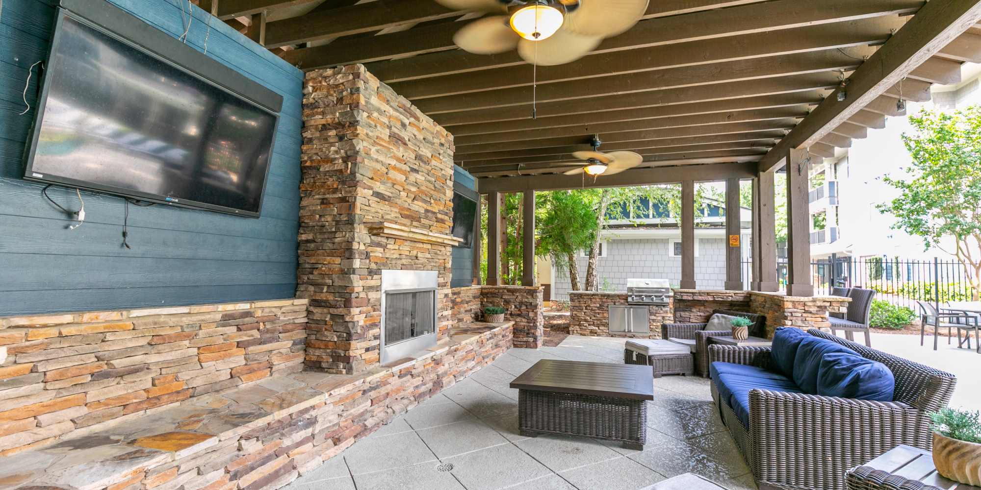 Cozy Cabana at The Reserve at Johns Creek Walk in Johns Creek, Georgia