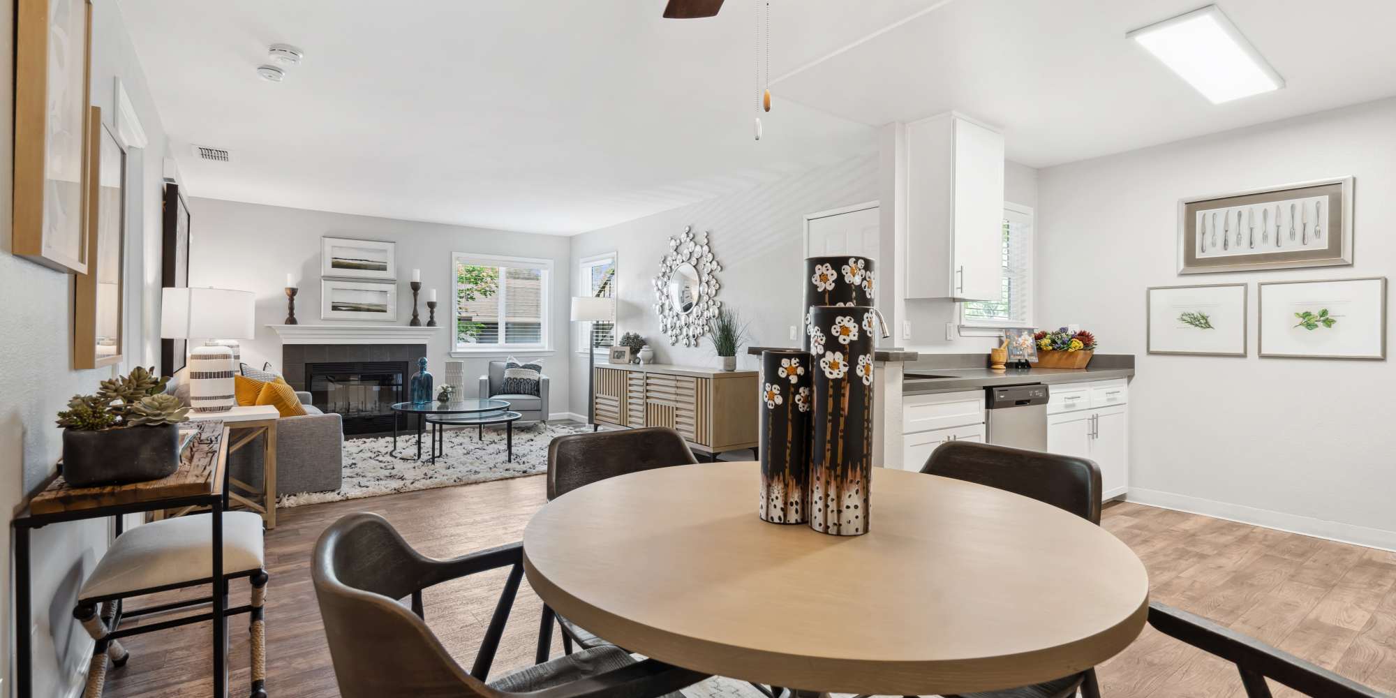 Enjoy apartments with a living room at Shaliko