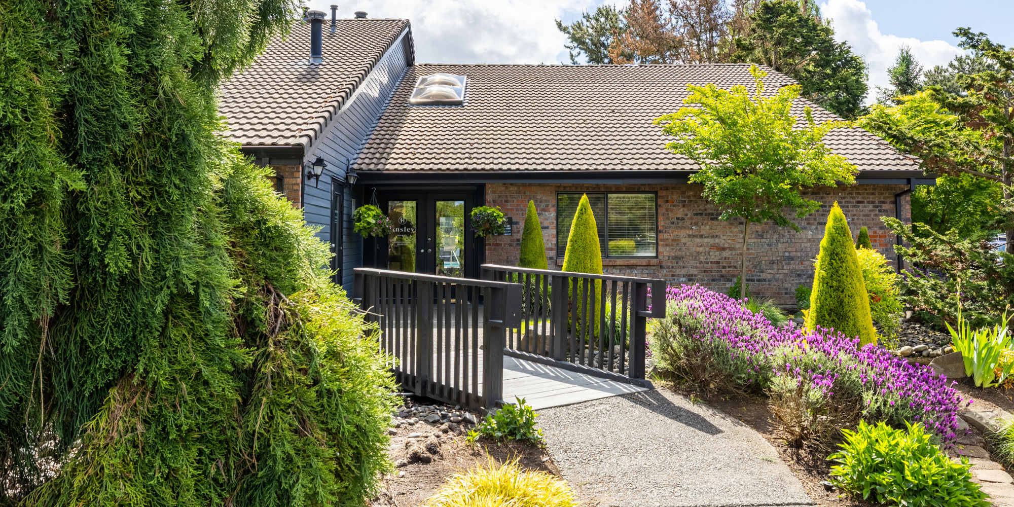 Entrance of property