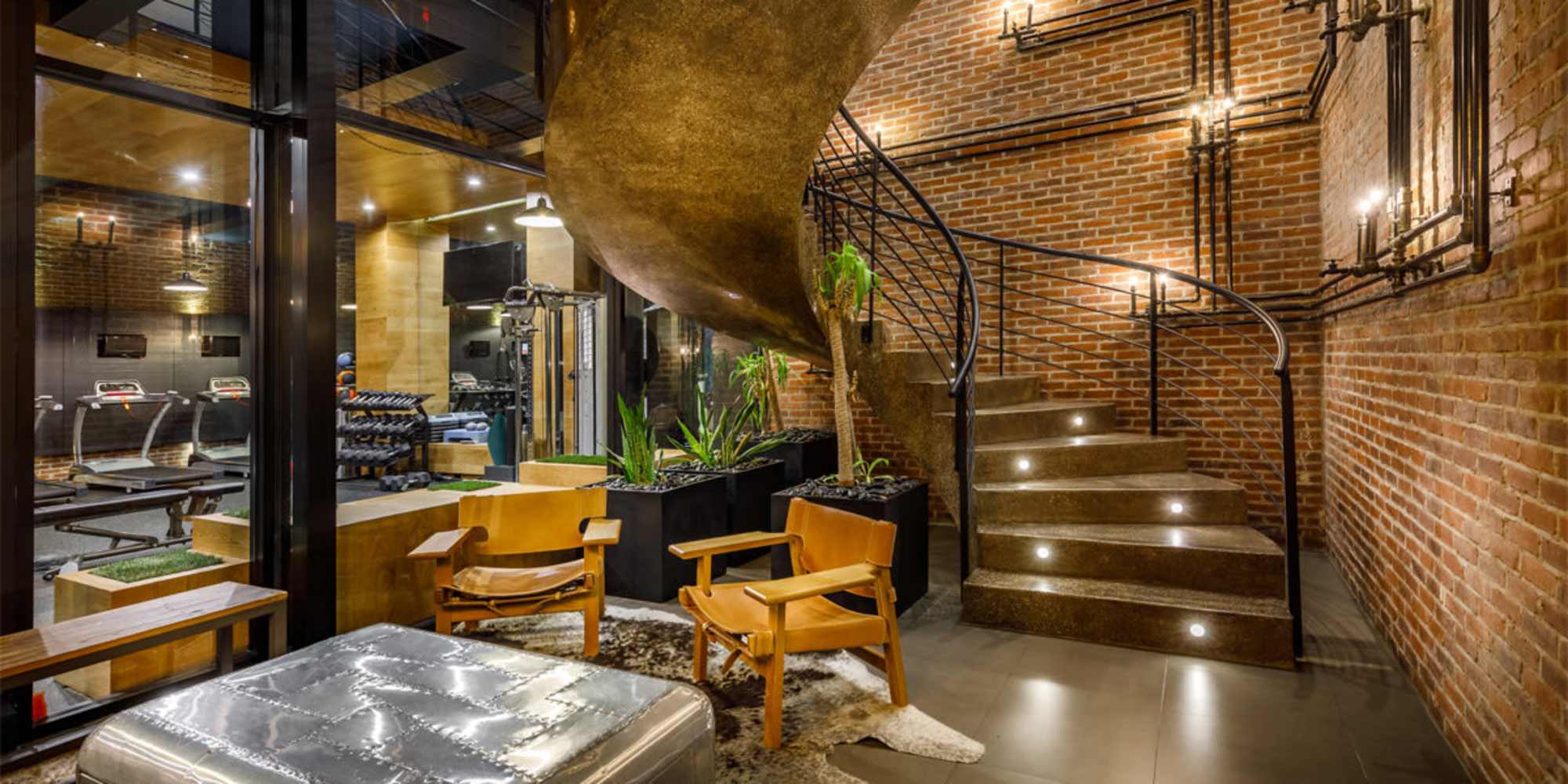 Private balcony at The Garnett in Brooklyn, New York
