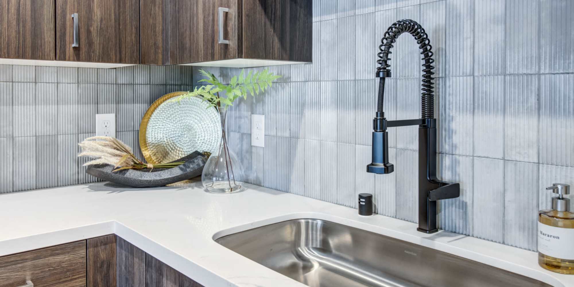 Kitchen at Aurora at Green Valley in Fairfield, California