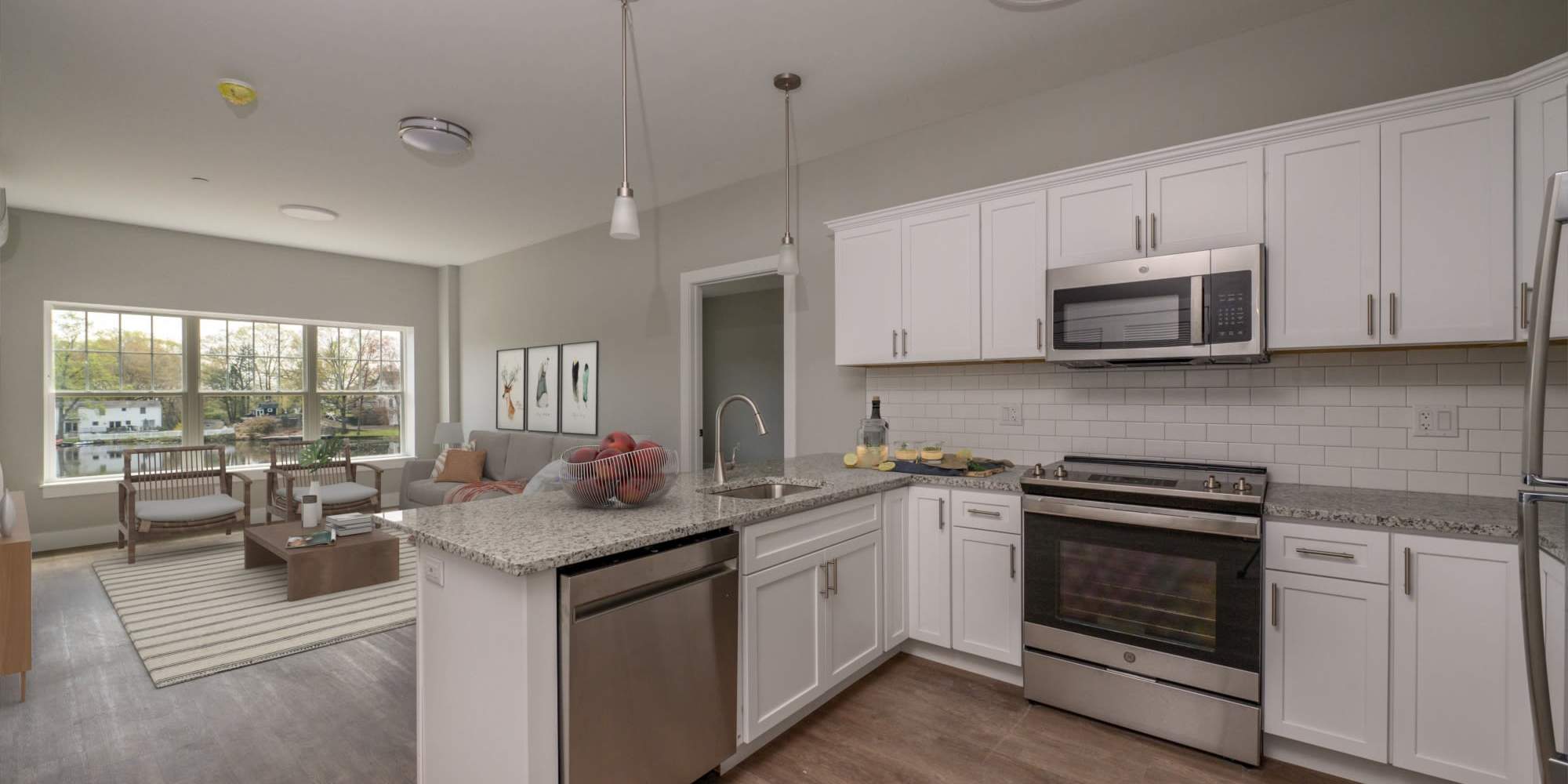 Modern Kitchen at Lakeside of Cheshire in Cheshire, Connecticut