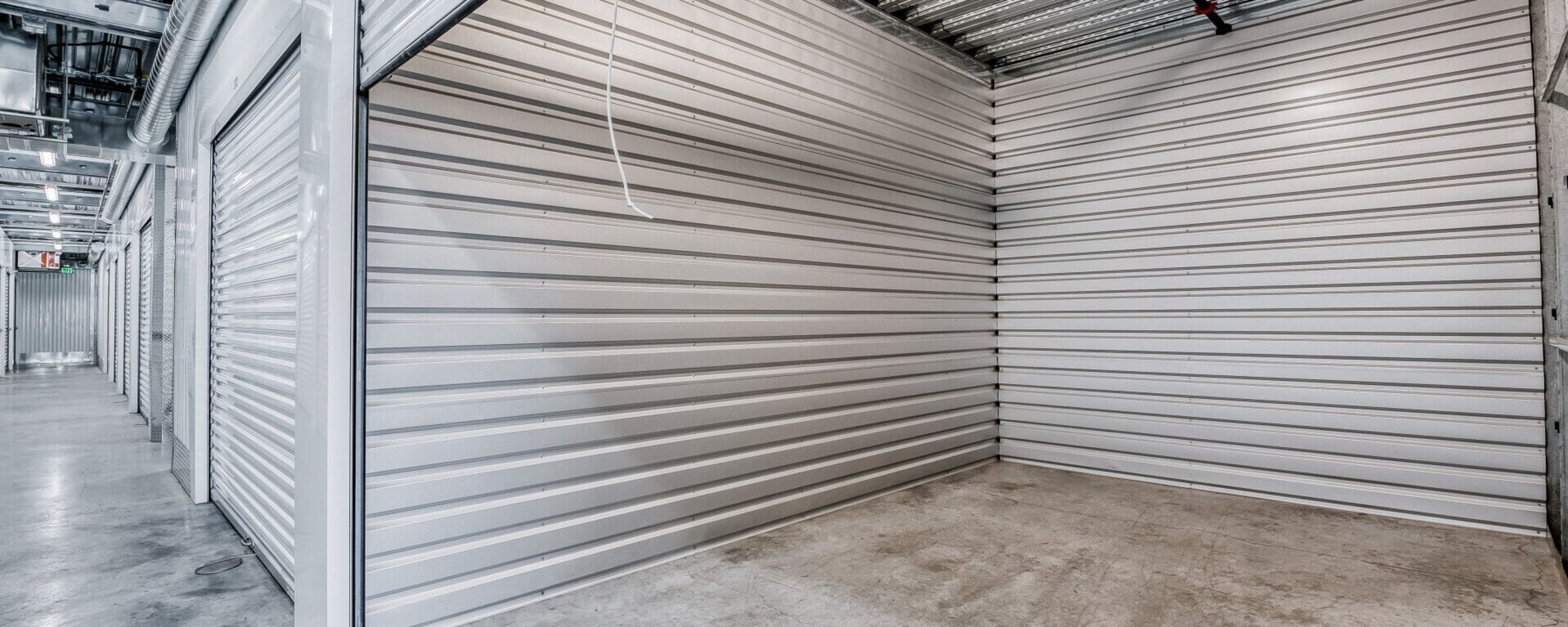 Large storage units at Advanced Self Storage in Burlington in Burlington, Washington