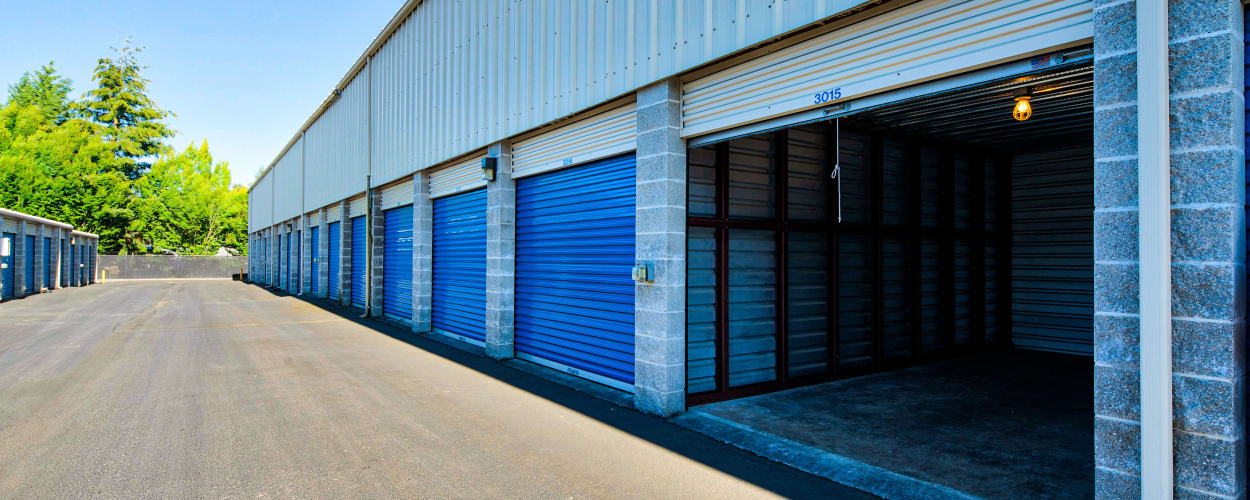 Storage unit at Newberg Self Storage in Newberg, Oregon