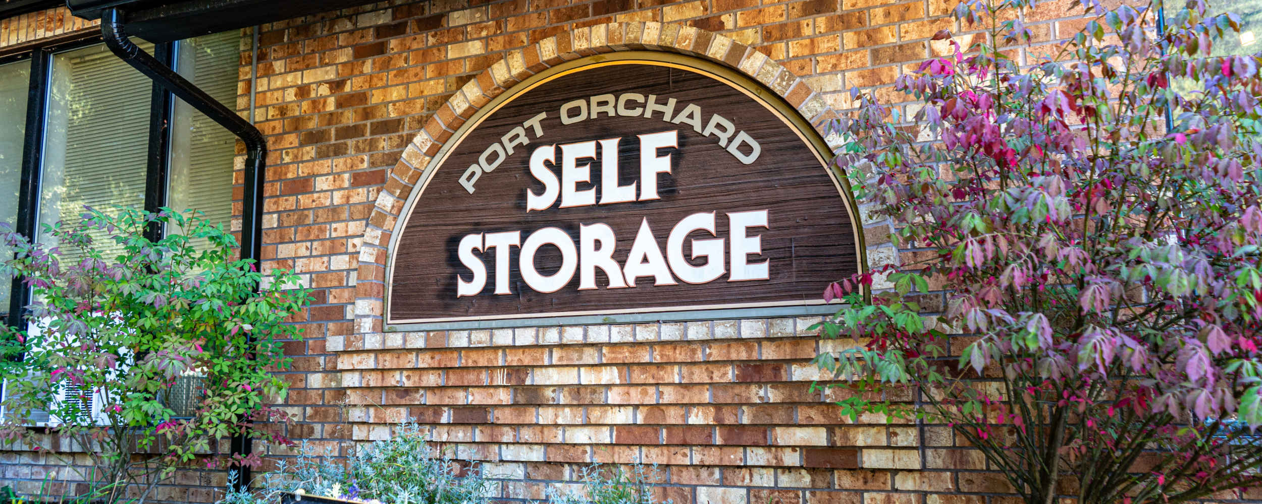 Exterior building showing office at Port Orchard Self Storage in Port Orchard, Washington