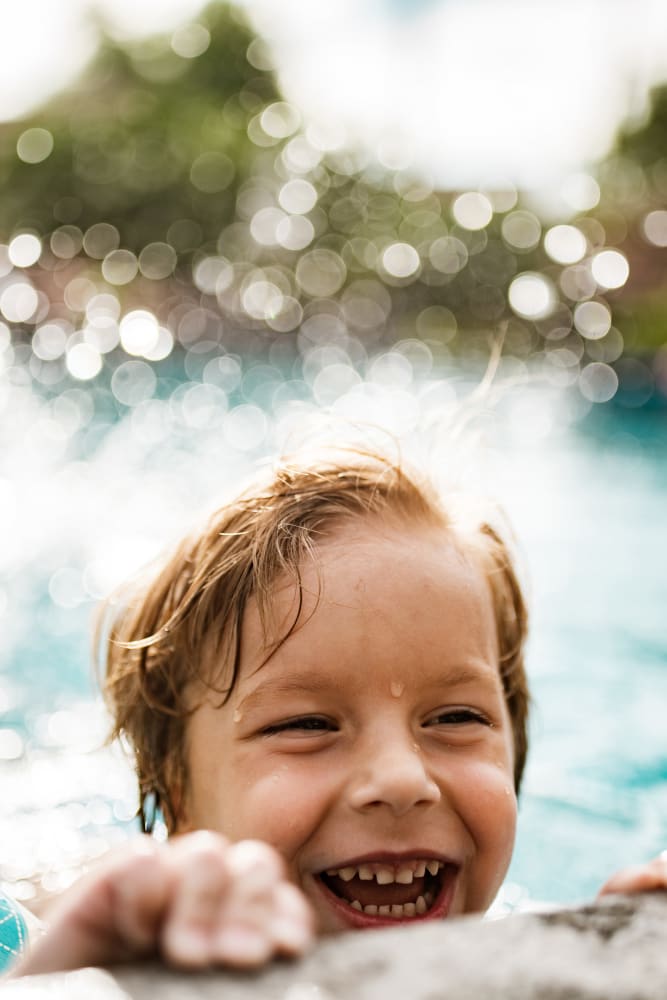 Swimming pool at The Boardwalk at Westlake in Indianapolis, Indiana