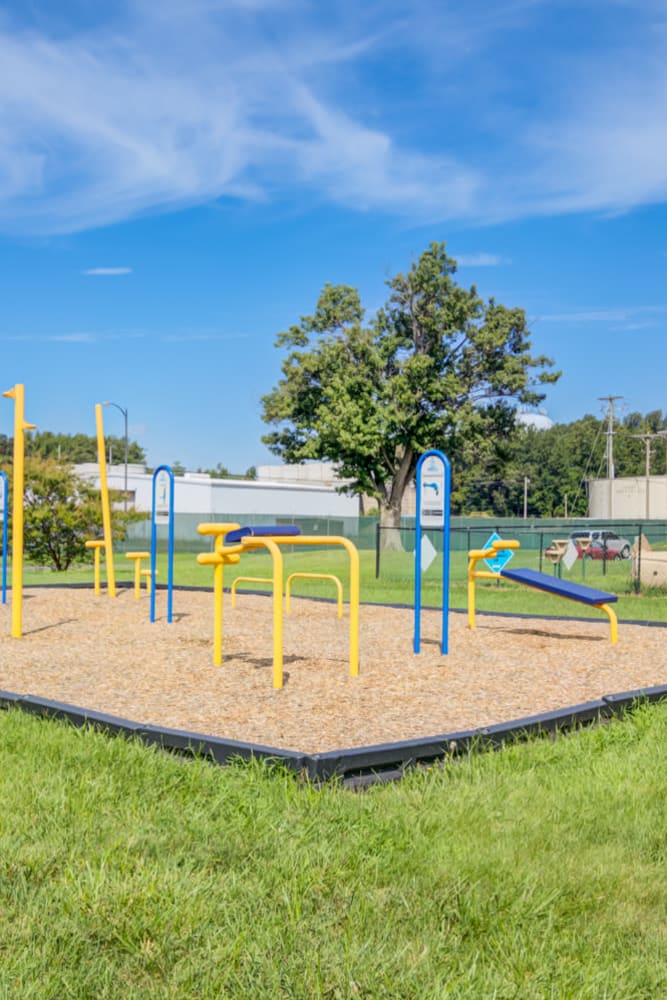 Kids playground at Dover, Delaware