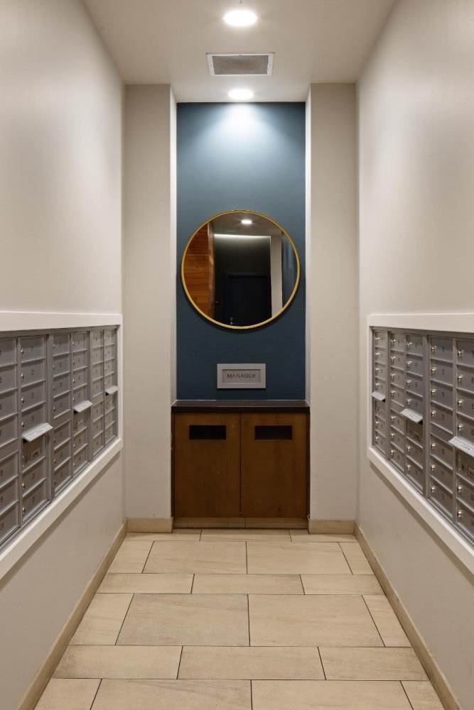 Mailroom at Uptown NW Collection in Portland, Oregon