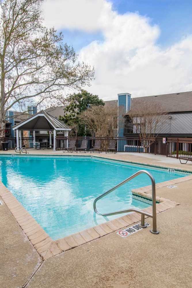 Shimmering pool for residents at Moss Landing in San Antonio, Texas