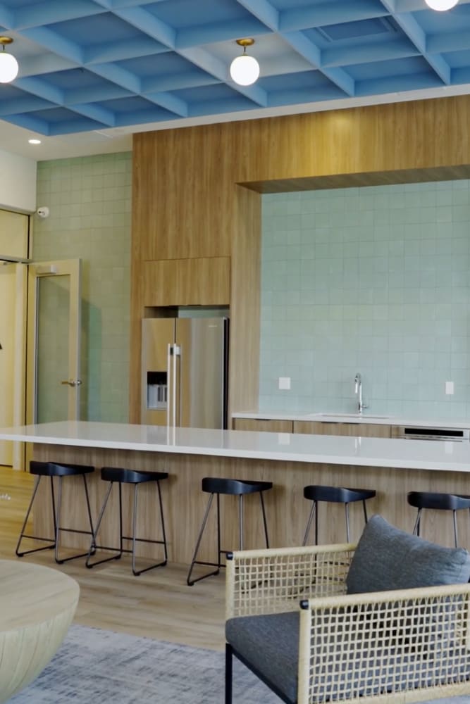 Clubhouse at Crescent Apartments in Roseville, California