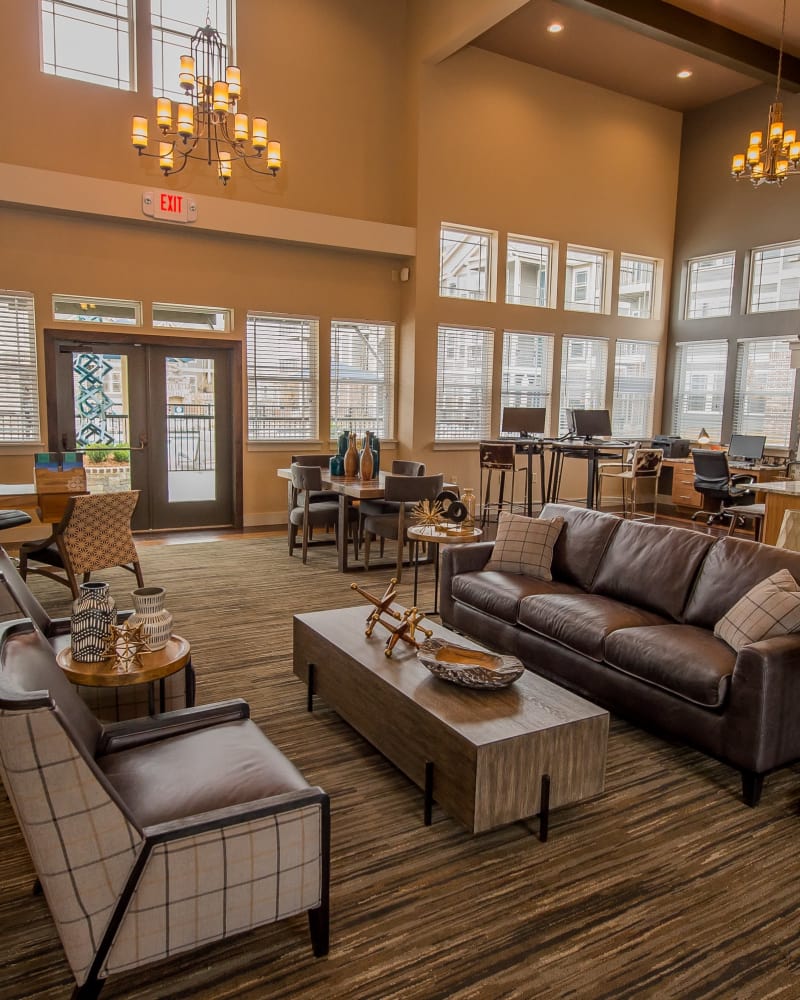 Clubhouse at Scissortail Crossing Apartments in Broken Arrow, Oklahoma