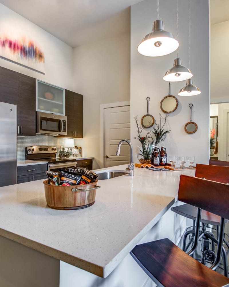 View two bedroom floor plans at Mercury NoDa in Charlotte, North Carolina