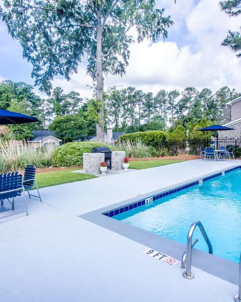 Social spaces at Cottages at Crowfield in Ladson, South Carolina