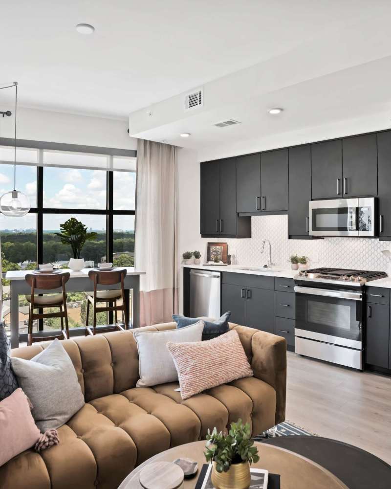 View two bedroom floor plans at Gentry in Atlanta, Georgia