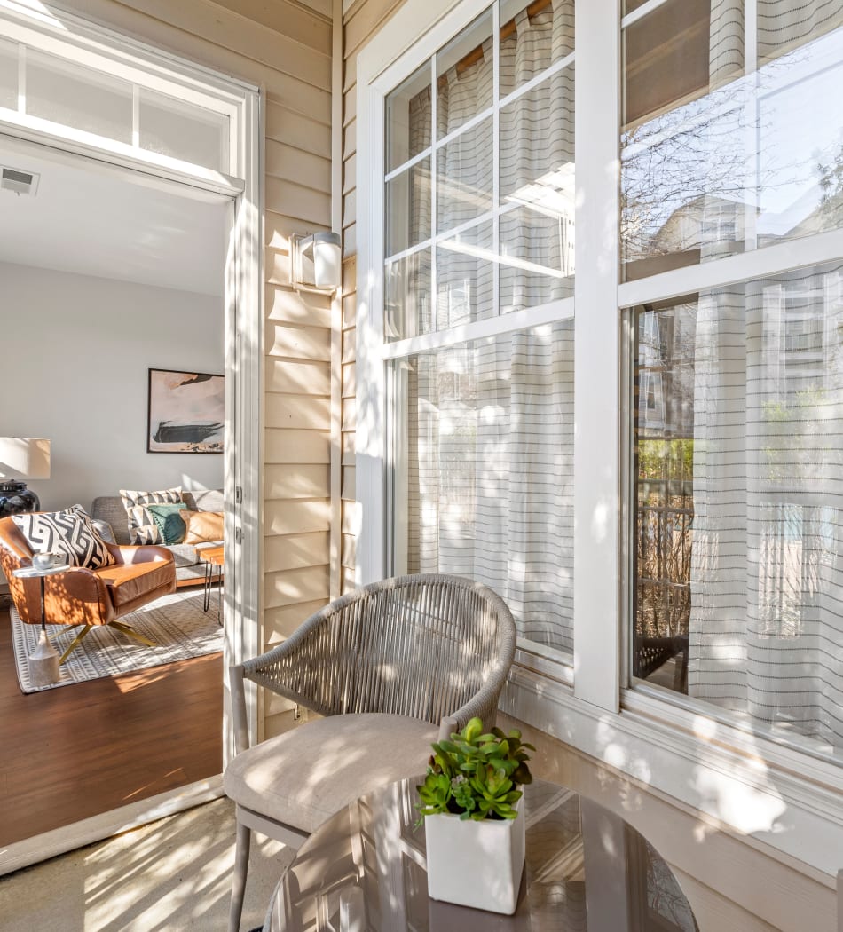 Large breakfast bar that gives you tons of extra counterspace at Sofi Lyndhurst in Lyndhurst, New Jersey