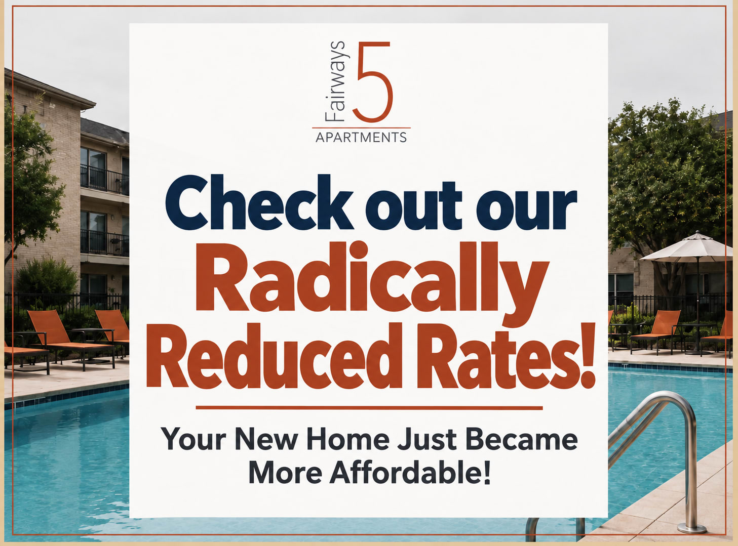 Fairways 5 - Special Reduced Rates