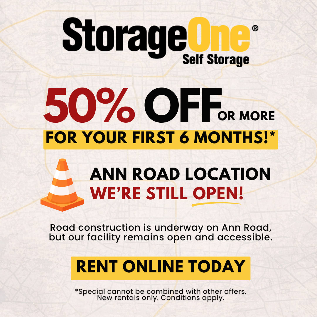 Specials at StorageOne Ann Road W. Of U.S.95 in Las Vegas, Nevada