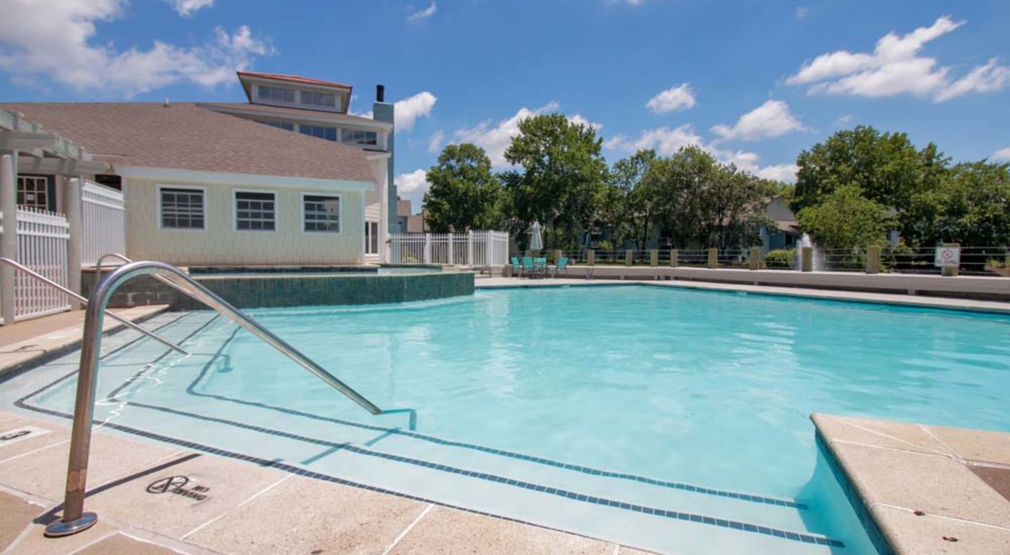 on-site swimming pool at Runaway Bay Apartments in Virginia Beach, Virginia