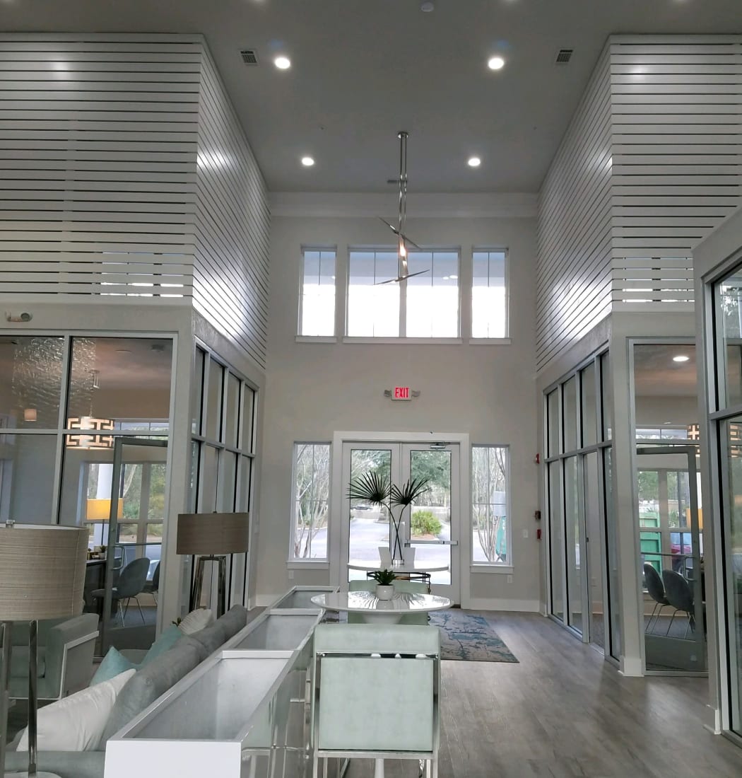 Resident clubhouse at Ingleside Plantation Apartments in North Charleston, South Carolina