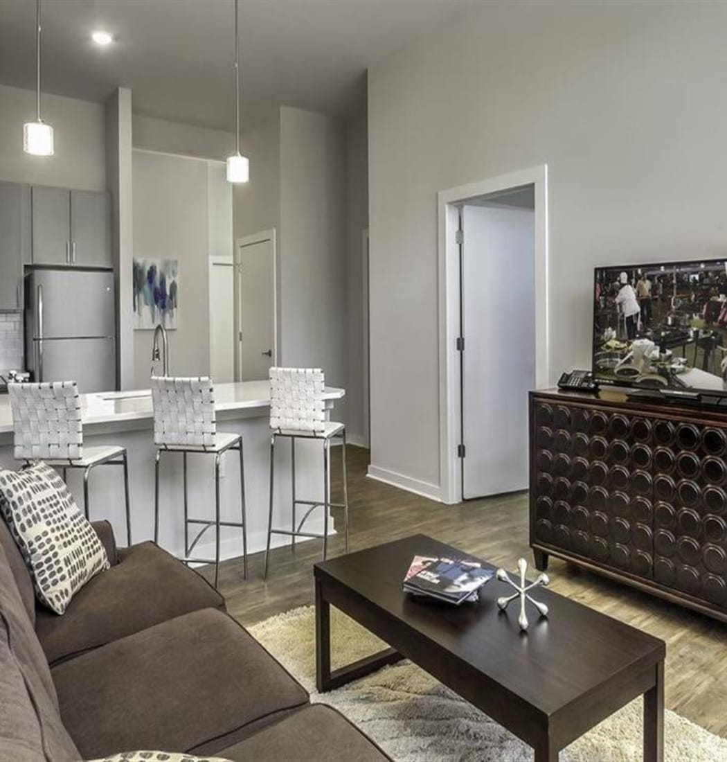 Amenities At 300 Optimist Park Apartments With High Ceilings