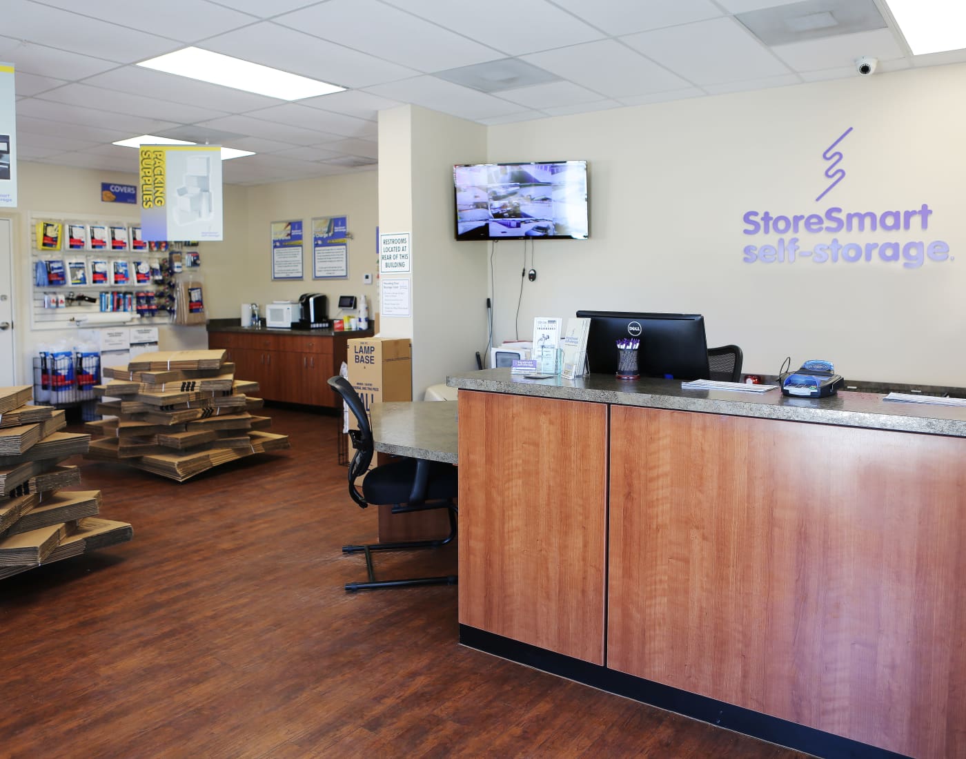 Packing and moving supplies for sale at StoreSmart Self-Storage in Melbourne, Florida