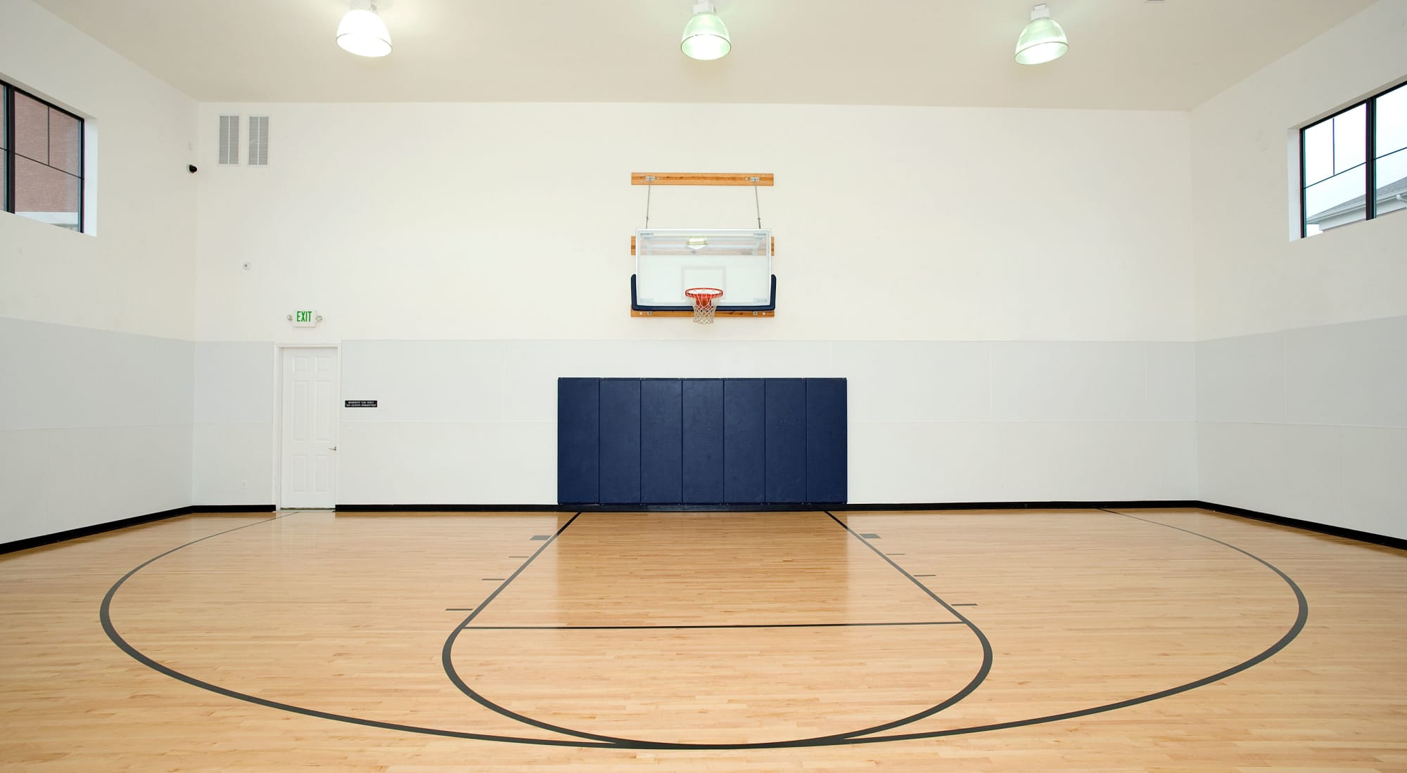 Basketball court at Onion Creek