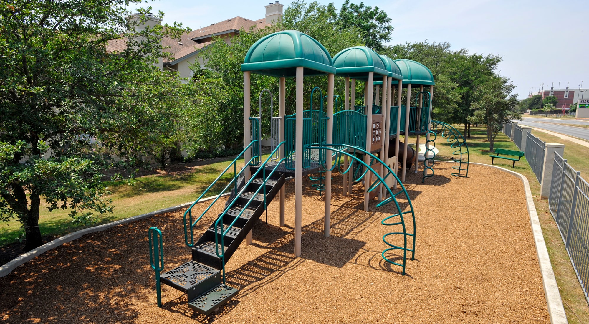 Playground for children at Sedona Ranch Apartments in San Antonio, Texas