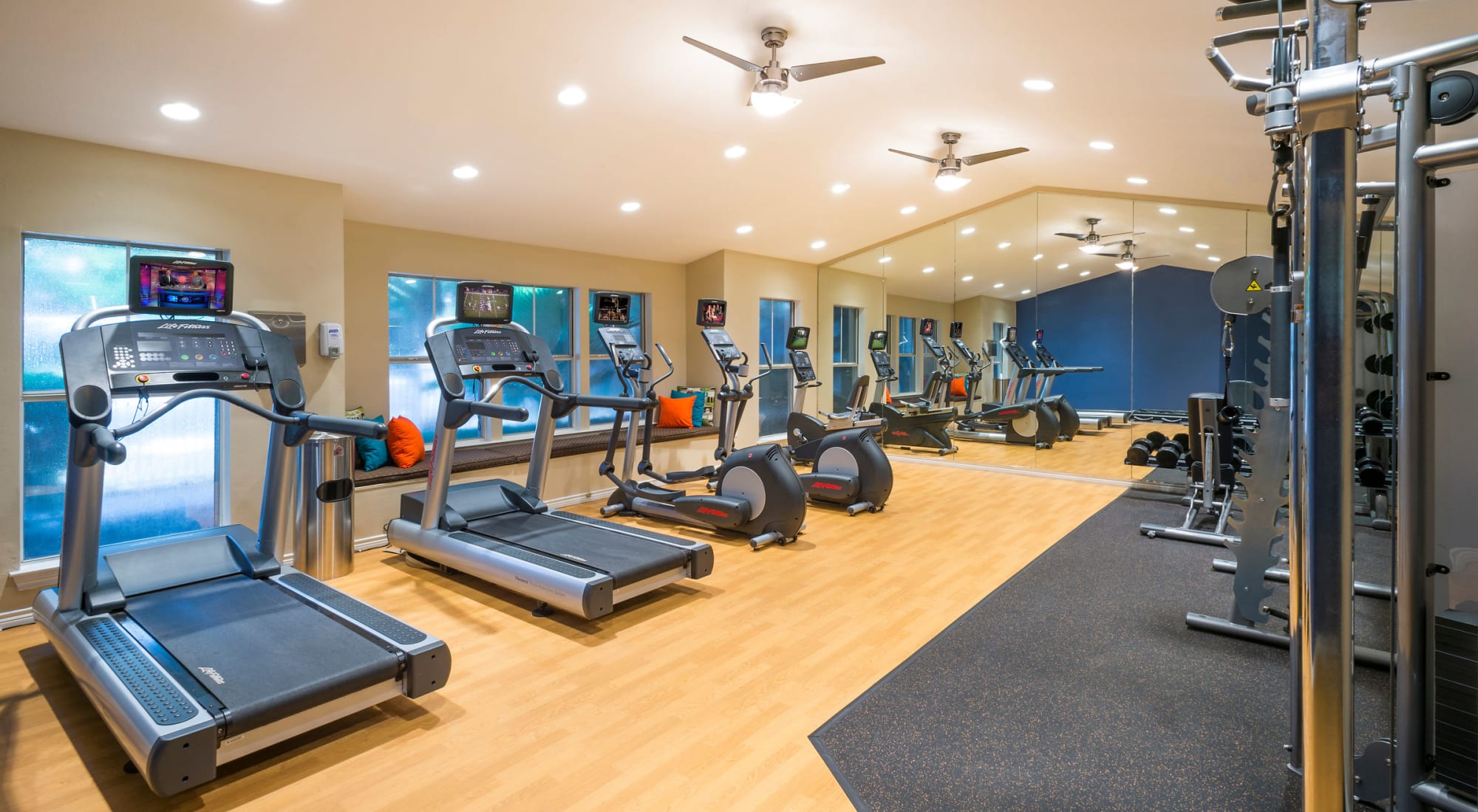 Fitness Center at Villas at Oakwell Farms