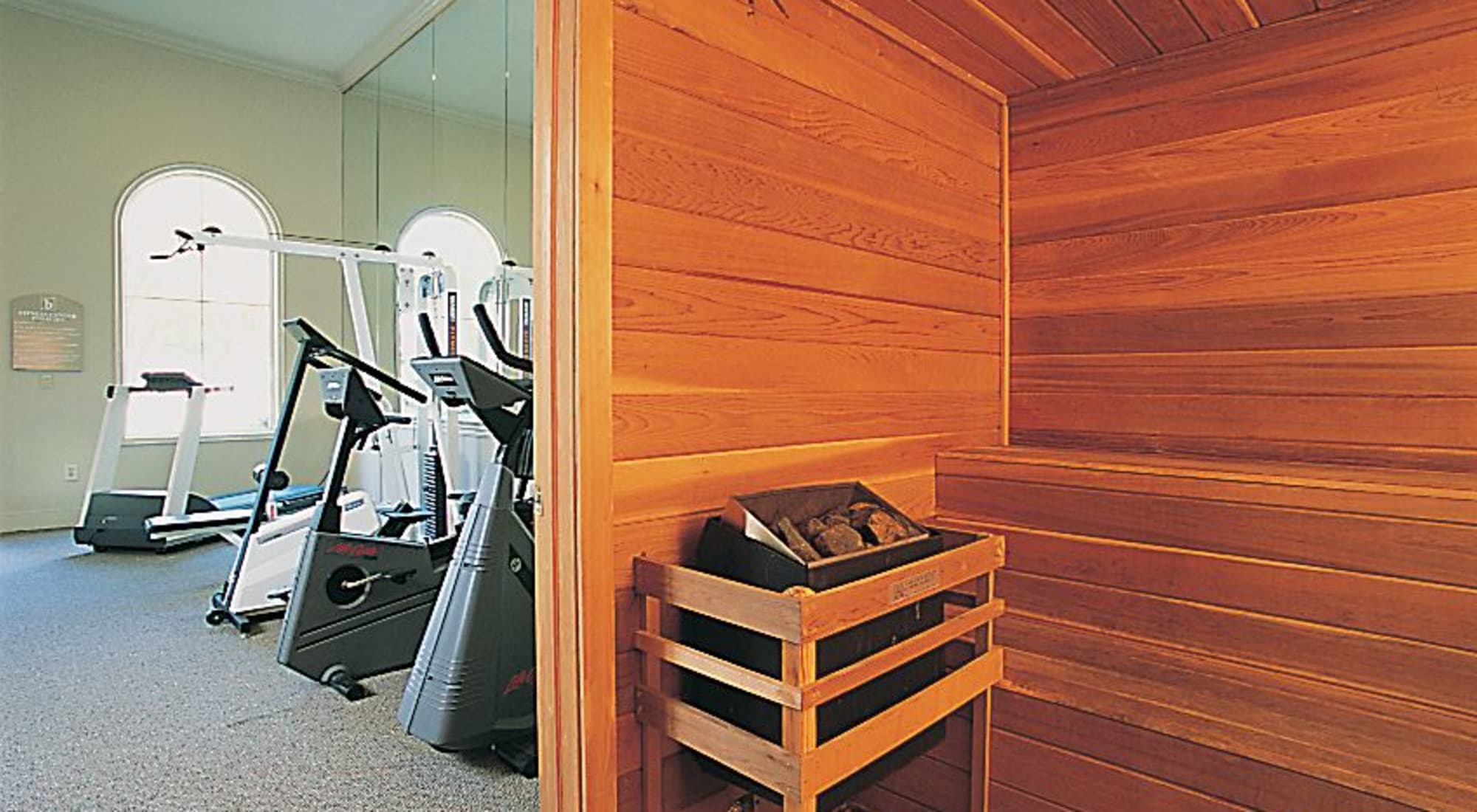 Sauna and Fitness Center at Briargrove at Vail