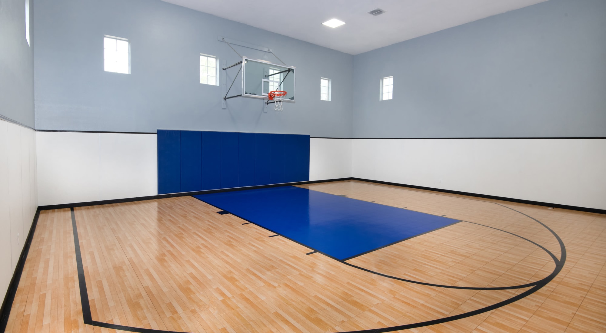Indoor Basketball Court at Rancho Palisades