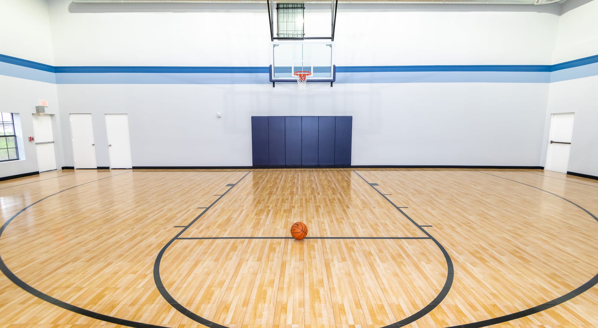 Basketball Court at Carrollton Park of North Dallas