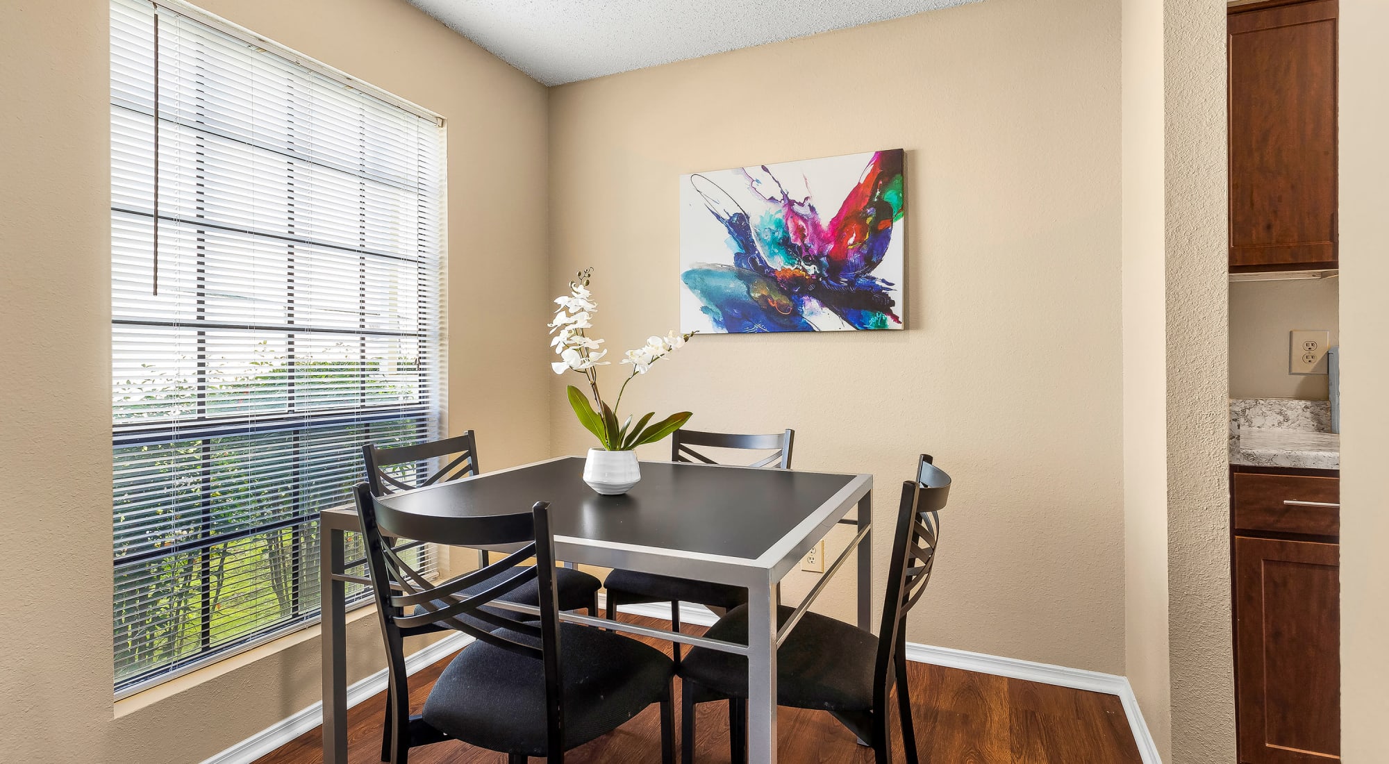 Dining room at Stoneybrook Apartments and Townhomes