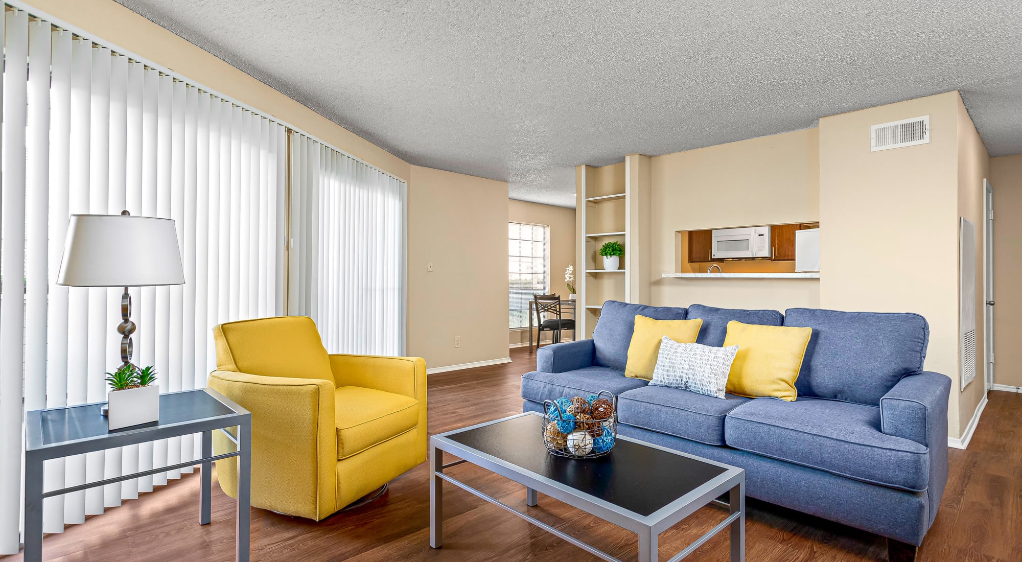 Living Room at Stoneybrook Apartments and Townhomes
