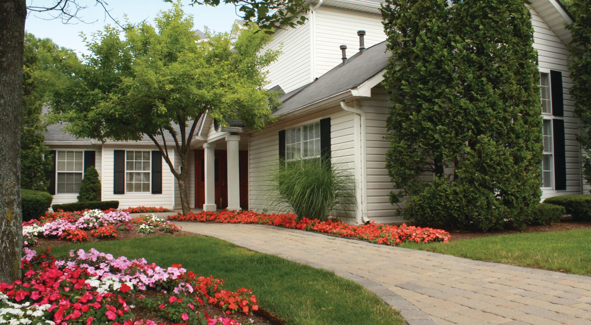 Neighborhood at The Commons At Haynes Farm in Shrewsbury, Massachusetts