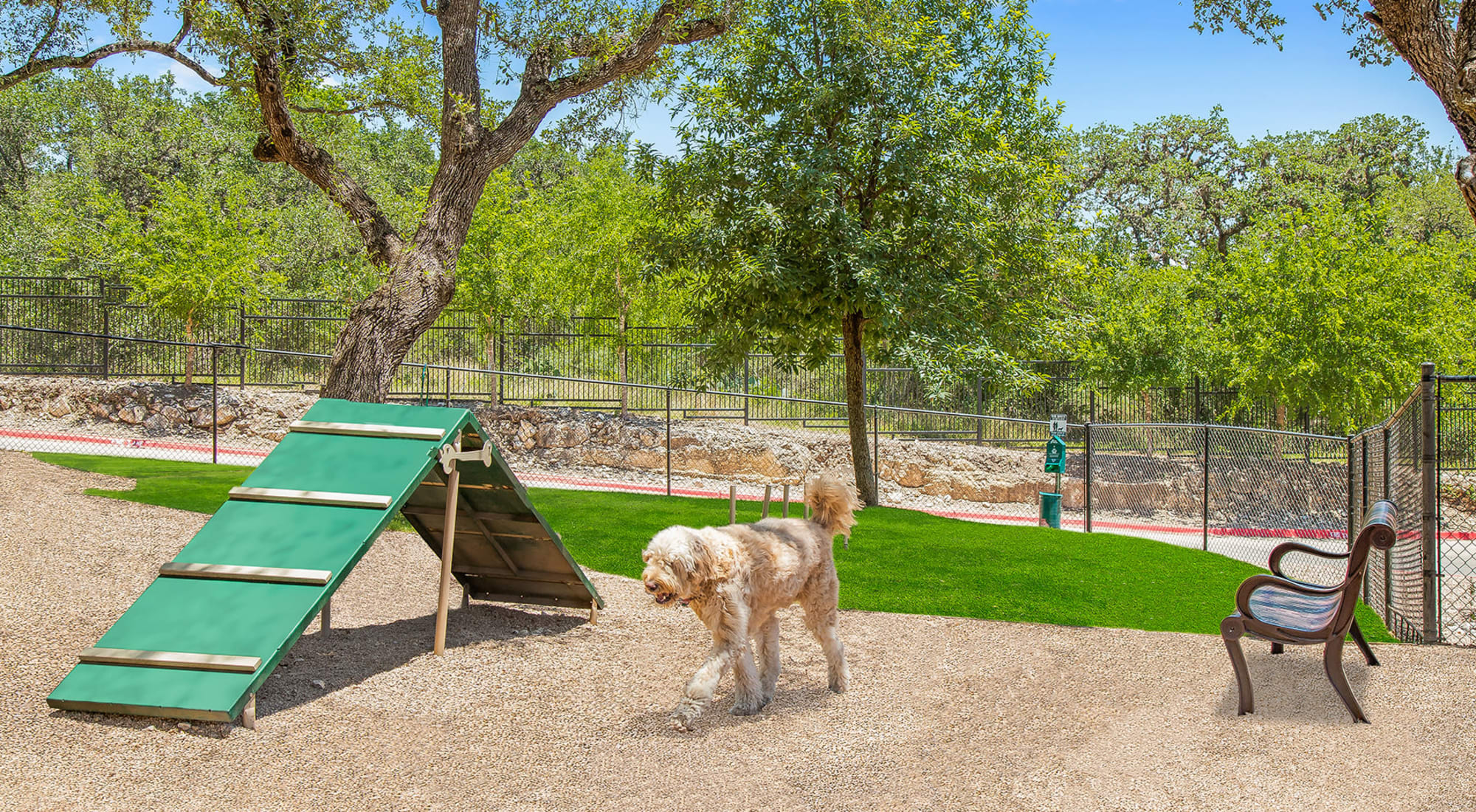 Dog Park at Villas in Westover Hills