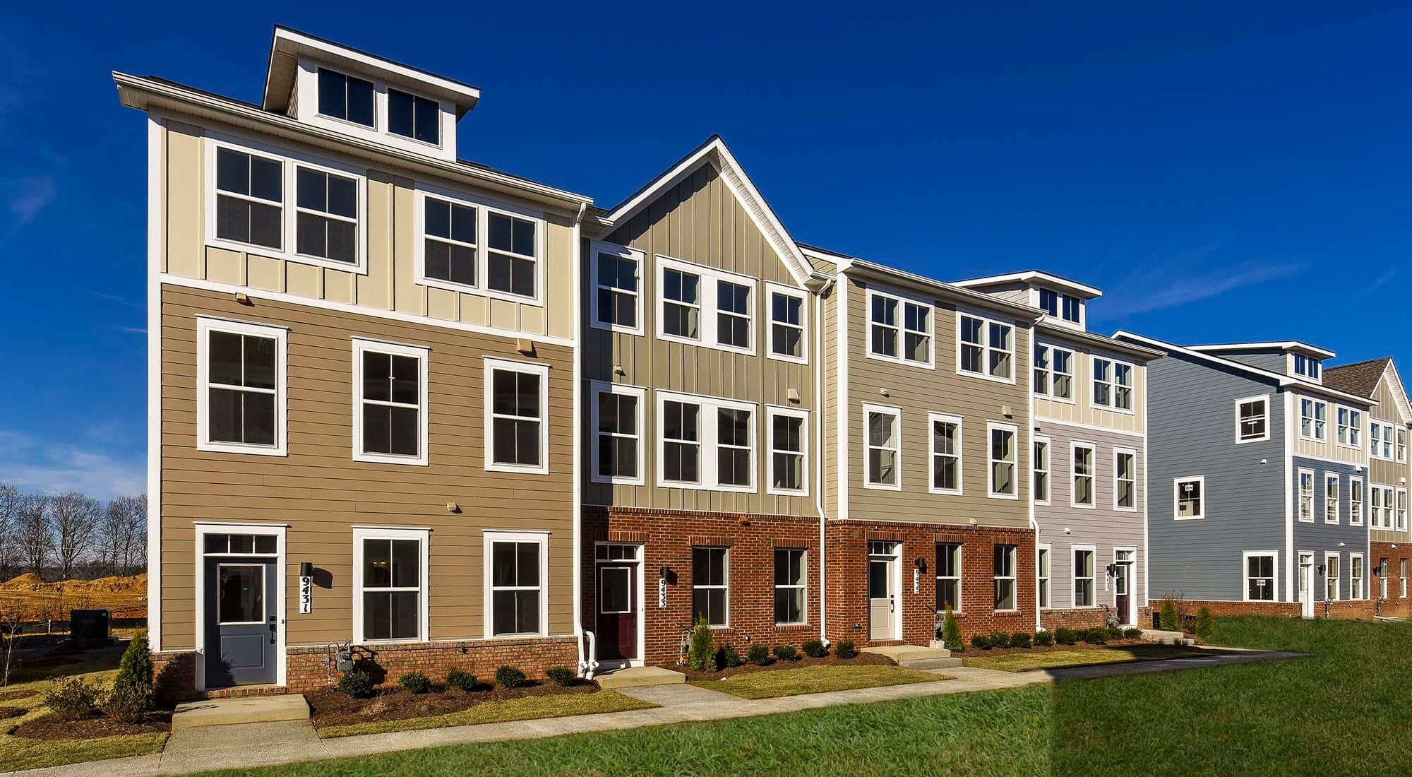 3 Bedroom Townhomes at The Collection at Scotland Heights, Waldorf, Maryland Den with entryway